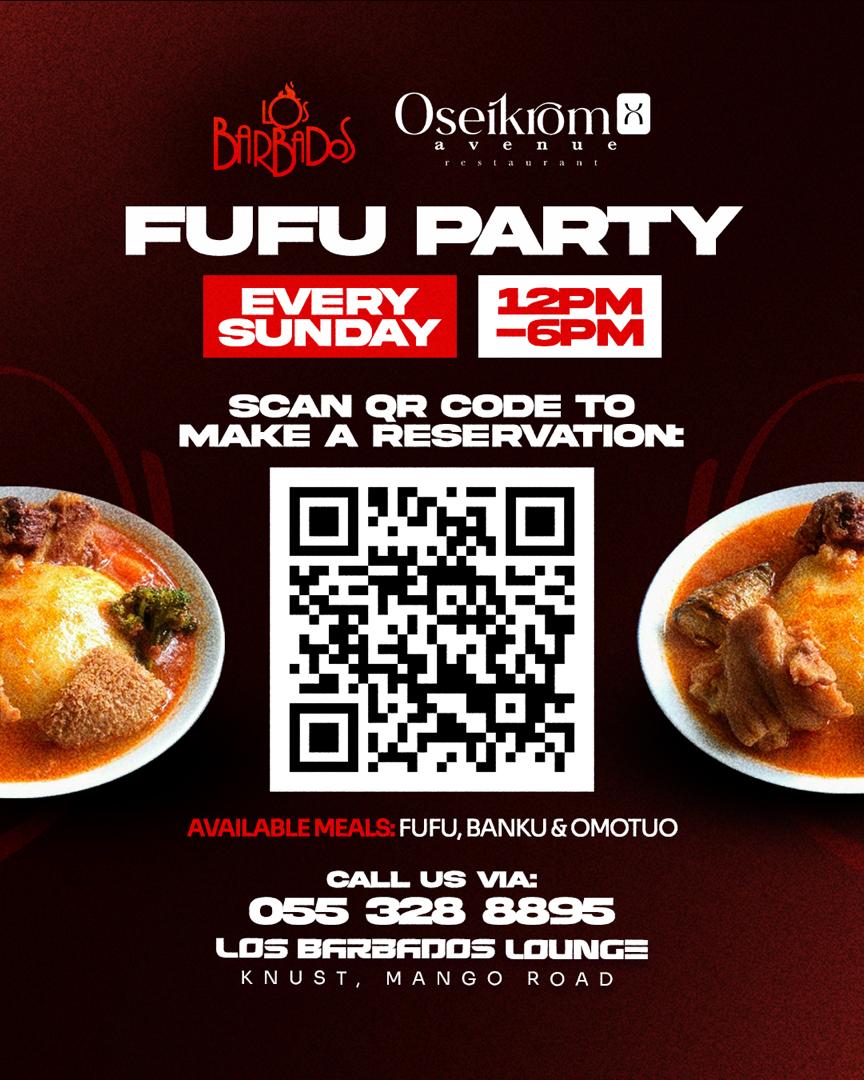 Fufu Party at Los Barbados